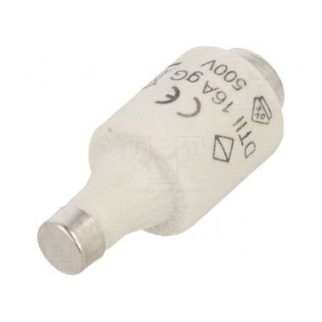 Siguranță gG Întârziată 16A 500V DII | Electronic-mag.ro | Componente Electronice