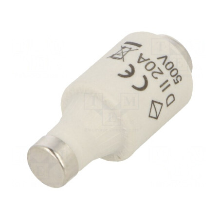 Siguranță gG Ardere Rapidă 20A 500VAC DII | Electronic-mag.ro | Componente Electronice