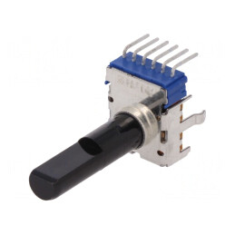 Potentiometru Axial 50kΩ 50mW pentru PCB 6mm | Electronic-mag.ro | Componente Electronice