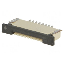 Conector FFC/FPC Orizontal 8 Pin ZIF | Electronic-mag.ro | Componente Electronice