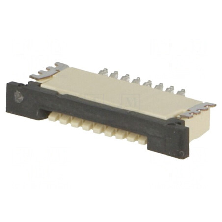 Conector FFC/FPC Orizontal 8 Pin ZIF | Electronic-mag.ro | Componente Electronice