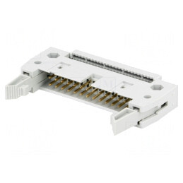 Mufă IDC 26 pini cu ejector pentru cablu bandă 1,27mm | Electronic-mag.ro | Componente Electronice