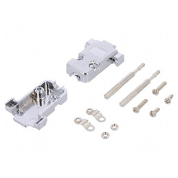 Carcasă pentru conectori D-Sub 9pin și HD 15pin | Electronic-mag.ro | Componente Electronice