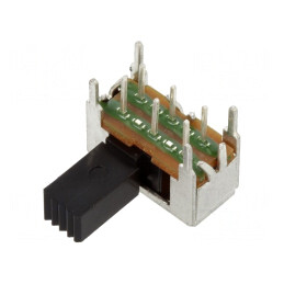 Comutator glisant DPDT ON-ON 0.5A 15VDC | Electronic-mag.ro | Componente Electronice