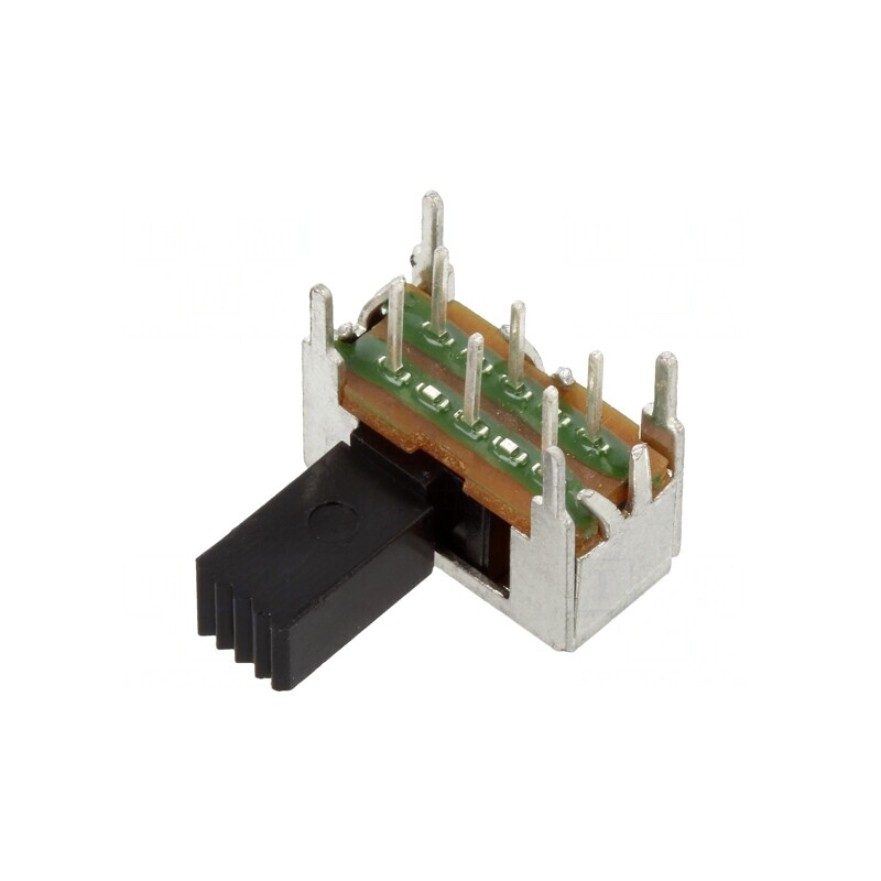 Comutator glisant DPDT ON-ON 0.5A 15VDC | Electronic-mag.ro | Componente Electronice