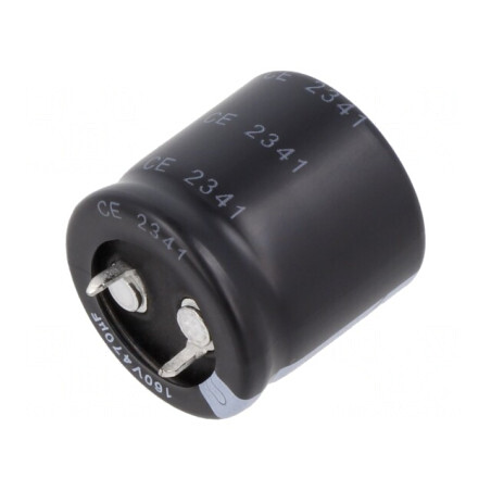 Condensator Electrolitic SNAP-IN 470uF 160V 25x25mm | Electronic-mag.ro | Componente Electronice