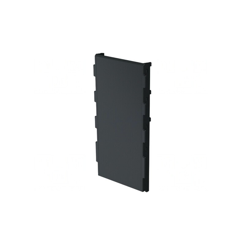 Capac de protecție gri închis pentru Railbox Multilevel 45 | Electronic-mag.ro | Componente Electronice