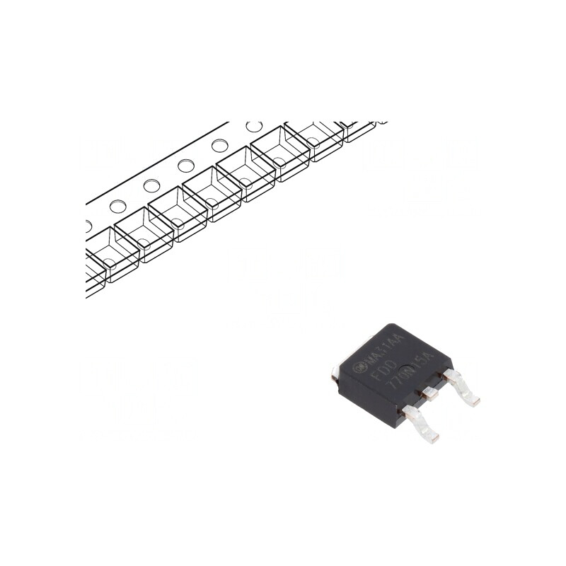 N-MOSFET Tranzistor 150V 18A 56.8W DPAK | Electronic-mag.ro | Componente Electronice