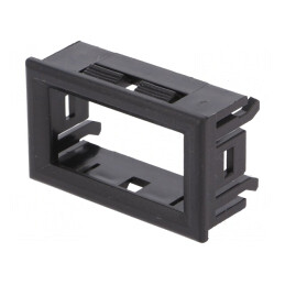 Cadru negru pentru carcasă 29x47,7x20mm | Electronic-mag.ro | Componente Electronice