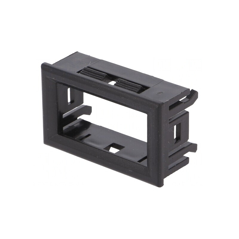 Cadru negru pentru carcasă 29x47,7x20mm | Electronic-mag.ro | Componente Electronice