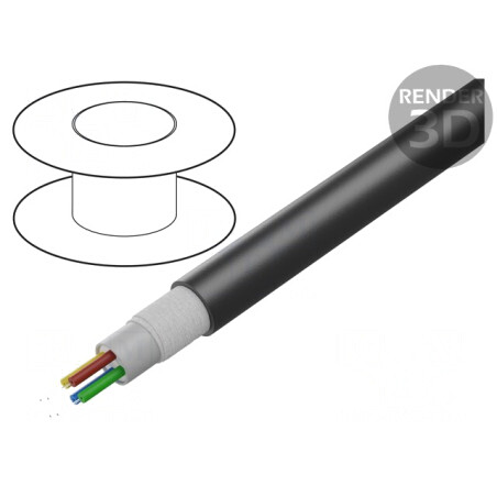 Cablu fibră optică SMF G652D 5,9mm | Electronic-mag.ro | Componente Electronice