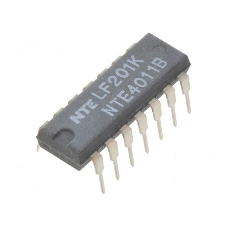 Circuit Integrat Digital NAND 4 Intrări 2 Ieșiri DIP14 3-18V | Electronic-mag.ro | Componente Electronice