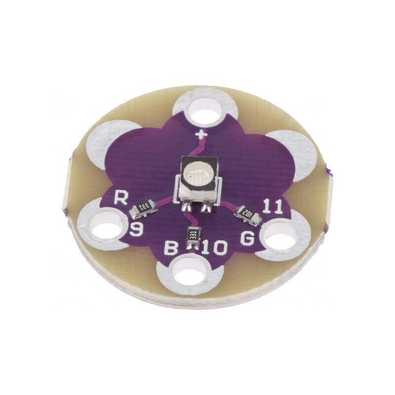 Modul LED LilyPad RGB | Electronic-mag.ro | Componente Electronice
