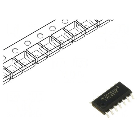 Amplificator Operațional 1MHz 2,7-5,5V 4-Canale SO14 | Electronic-mag.ro | Componente Electronice
