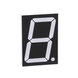 Afișaj LED 7 Segmente 38,1mm Galben-Verde | Electronic-mag.ro | Componente Electronice