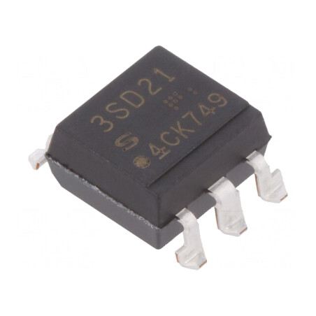 Optotriac 5kV Circuit de Comutare în Zero Gull Wing 6P | Electronic-mag.ro | Componente Electronice