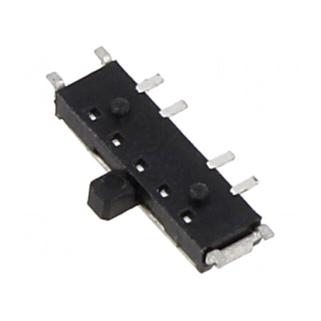 Comutator Glisant 3 Poziții ON-ON-ON SMT 0.3A 6VDC | Electronic-mag.ro | Componente Electronice