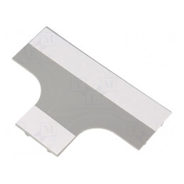 Piesă de îmbinare T-bază gri ABS RD-40 | Electronic-mag.ro | Componente Electronice