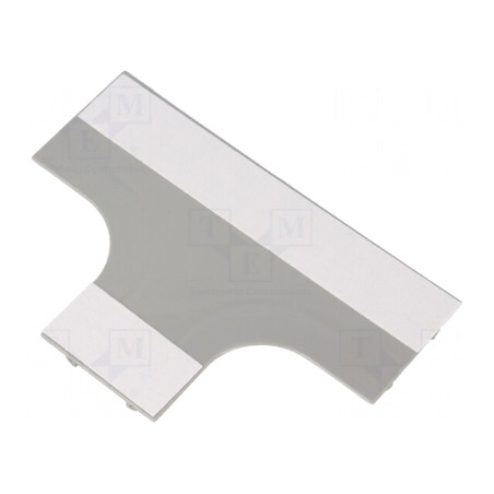 Piesă de îmbinare T-bază gri ABS RD-40 | Electronic-mag.ro | Componente Electronice