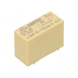 Releu Electromagnetic SPST-NO 12VDC 12A 277VAC THT | Electronic-mag.ro | Componente Electronice