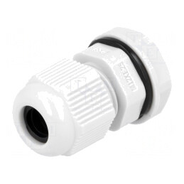 Garnitură etanșare poliamidă gri M12 IP68 | Electronic-mag.ro | Componente Electronice