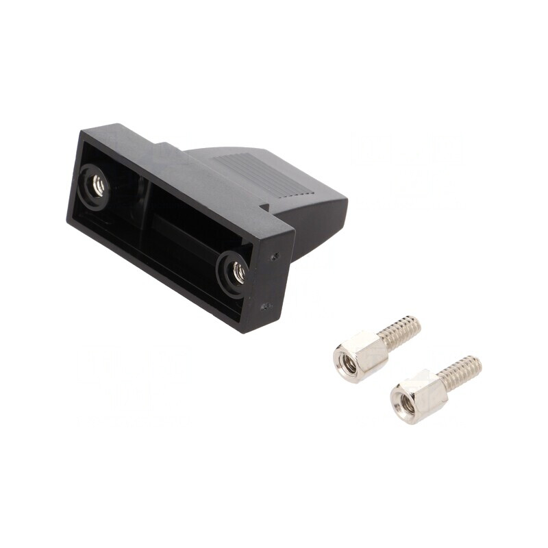 Carcasă pentru conectori D-Sub drept cu fixare prin rotire | Electronic-mag.ro | Componente Electronice