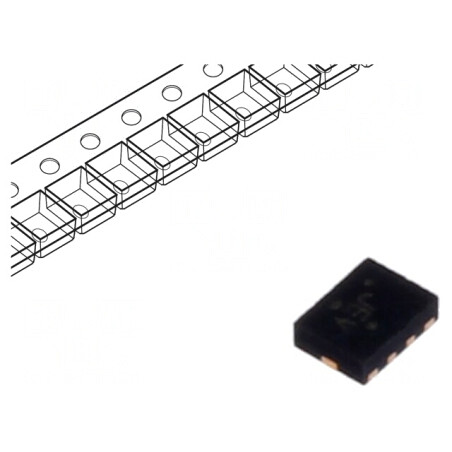 Comutator Analogic Demultiplexor Multiplexor SPDT 2 Canale | Electronic-mag.ro | Componente Electronice