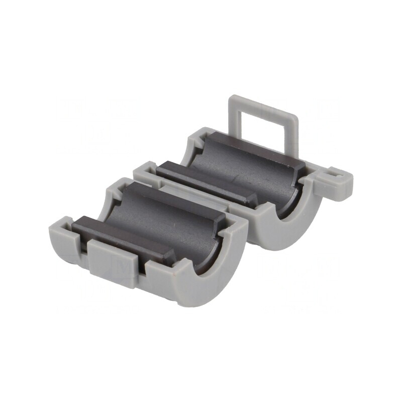 Ferită pentru cablu rotund - Set 2 piese (22mm x 18mm x 7mm x 15mm) | Electronic-mag.ro | Componente Electronice Ferită pentru cablu rotund - Set 2 piese (22mm x 18mm x 7mm x 15mm) | Electronic-mag.ro | Componente Electronice