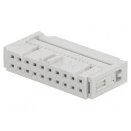 Mufă IDC Mamă 20 Pin Aurită 1,27mm | Electronic-mag.ro | Componente Electronice