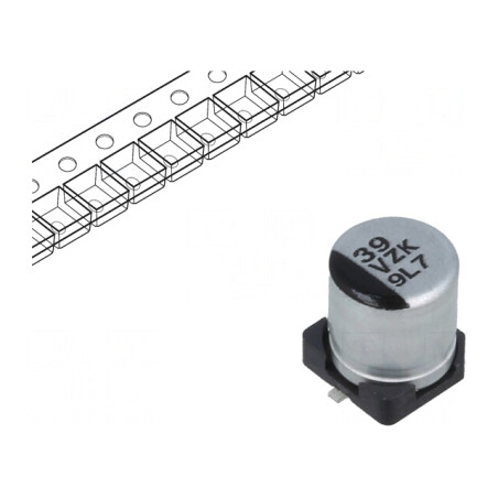 Condensator Hibrid 39uF 35V SMD  | Electronic-mag.ro | Componente Electronice
