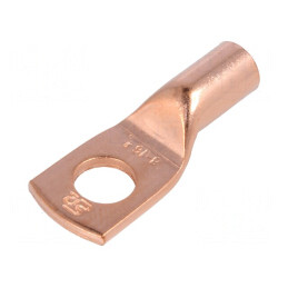 Inelar Tubular M8 Crimpat pe Cabluri 16mm2 Cupru | Electronic-mag.ro | Componente Electronice