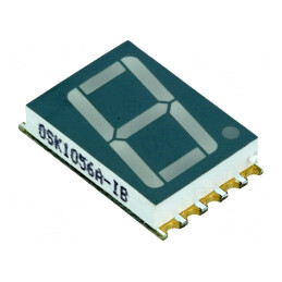 Afișaj LED 7 Segmente 14.22mm Galben-Verde | Electronic-mag.ro | Componente Electronice