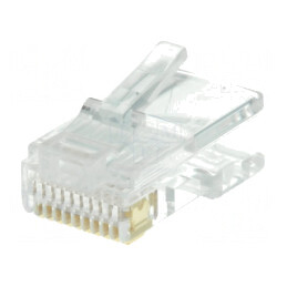 Mufă RJ50 Aurită 10p10c pentru Cablu | Electronic-mag.ro | Componente Electronice