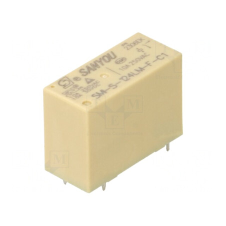 Releu Electromagnetic SPST-NO 24VDC 12A/277VAC | Electronic-mag.ro | Componente Electronice