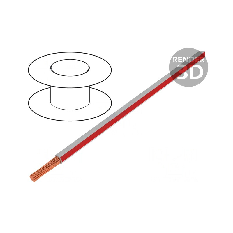 Cablu Electric X05V-K 1mm2 PVC Alb-Roșu | Electronic-mag.ro | Componente Electronice Cablu Electric X05V-K 1mm2 PVC Alb-Roșu | Electronic-mag.ro | Componente Electronice