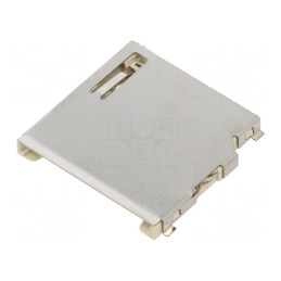 Conector pentru carduri SD SMT aurit 500mA | Electronic-mag.ro | Componente Electronice