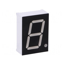 Afișaj LED 7 Segmente 20.4mm Ambră | Electronic-mag.ro | Componente Electronice