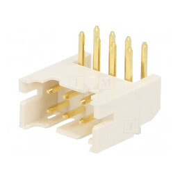 Soclu cablu-placă tată 2mm 8 pini aurit THT | Electronic-mag.ro | Componente Electronice