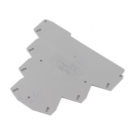Placă extremitate gri 2,2mm | Electronic-mag.ro | Componente Electronice