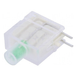 LED Verde 3.9mm Difuz 1 Diode | Electronic-mag.ro | Componente Electronice