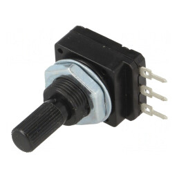 Potentiometru Axial 100kΩ 60mW PCB 6mm Plastic | Electronic-mag.ro | Componente Electronice
