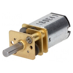 Motor DC 6V 360mA Micro Metal cu Transmisie 298:1 | Electronic-mag.ro | Componente Electronice