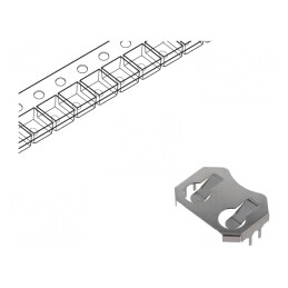 Clips PCB 2,8mm Rola pentru BR2016 CL2016 CR2016 DL2016