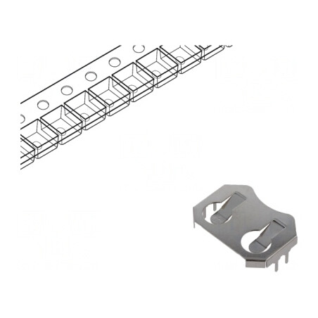 Clips PCB 2,8mm Rola pentru BR2016 CL2016 CR2016 DL2016 | Electronic-mag.ro | Componente Electronice