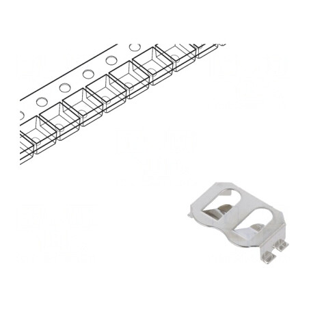 Clips SMT 3,6mm pentru Baterii | Electronic-mag.ro | Componente Electronice