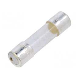 Siguranță ardere rapidă 315mA 250VAC 5x20mm alamă | Electronic-mag.ro | Componente Electronice