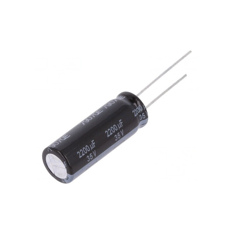 Condensator electrolitic 2200uF 35V THT | Electronic-mag.ro | Componente Electronice