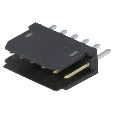 Soclu cablu-placă 6 pini 2,54mm aurit FCI | Electronic-mag.ro | Componente Electronice