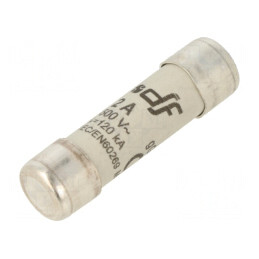 Siguranță gG 2A 500VAC 250VDC 10.3x38mm | Electronic-mag.ro | Componente Electronice