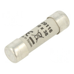 Siguranță gG 16A 500VAC 250VDC 10,3x38mm | Electronic-mag.ro | Componente Electronice